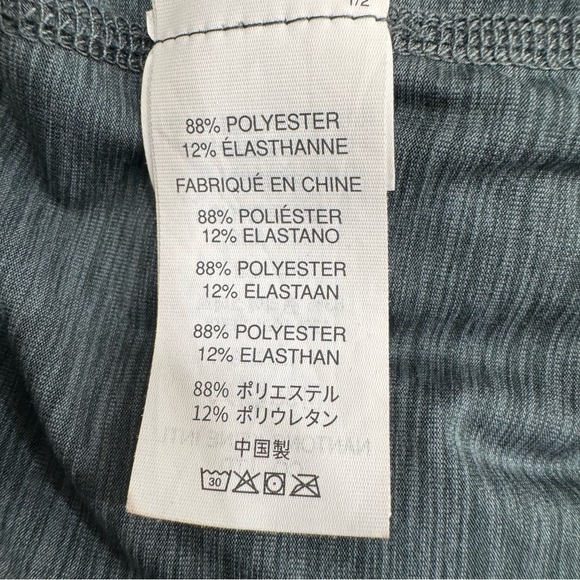 Vuori Lux At Ease Jumpsuit Sleeveless Heather Green Teal Gray Women's Large - Picture 15 of 16